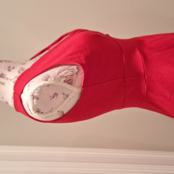 Red Monteau Dress Small - Picture 4 of 7